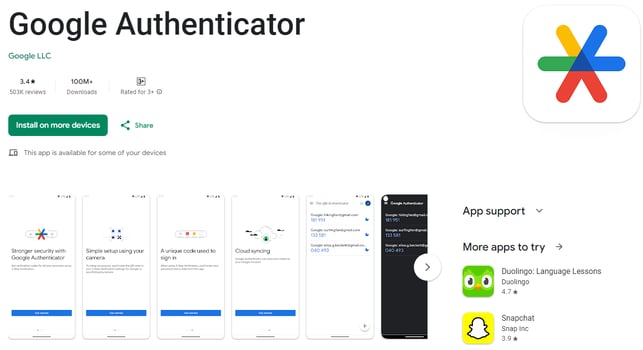 Google Authenticator